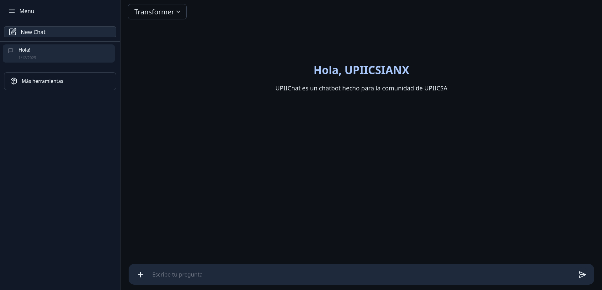 UPIIChat